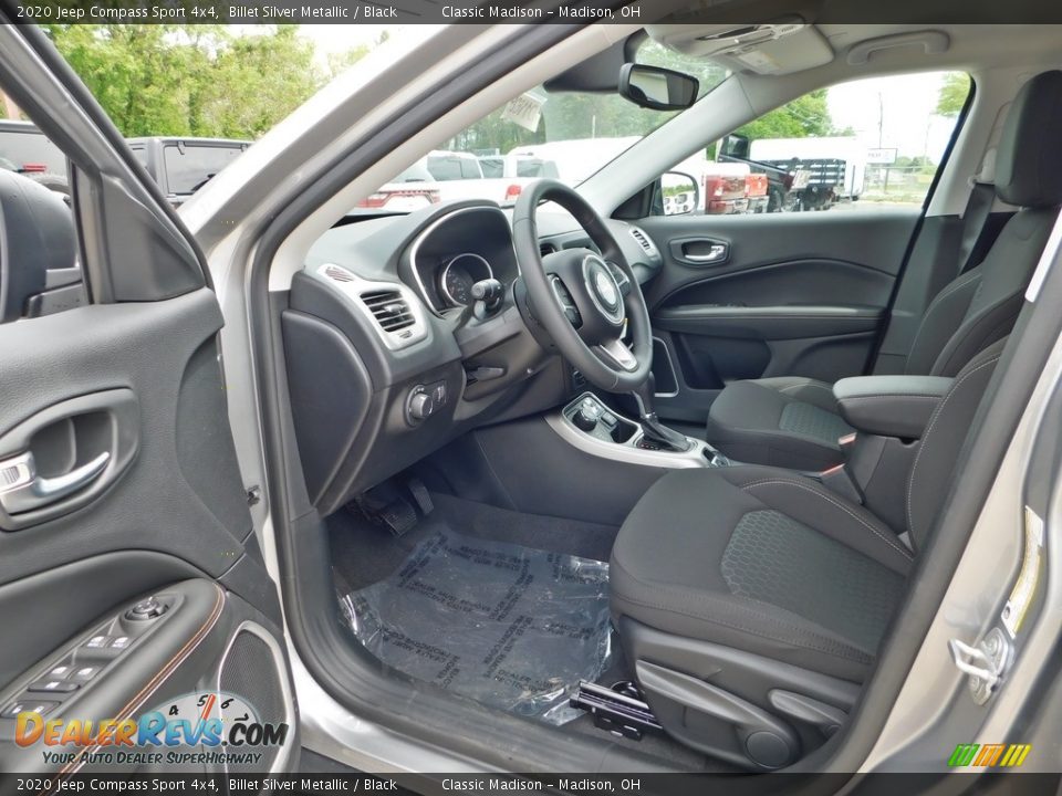 2020 Jeep Compass Sport 4x4 Billet Silver Metallic / Black Photo #12