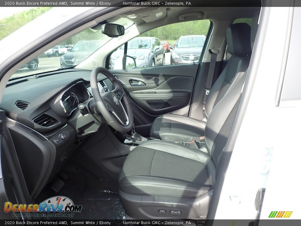 2020 Buick Encore Preferred AWD Summit White / Ebony Photo #13