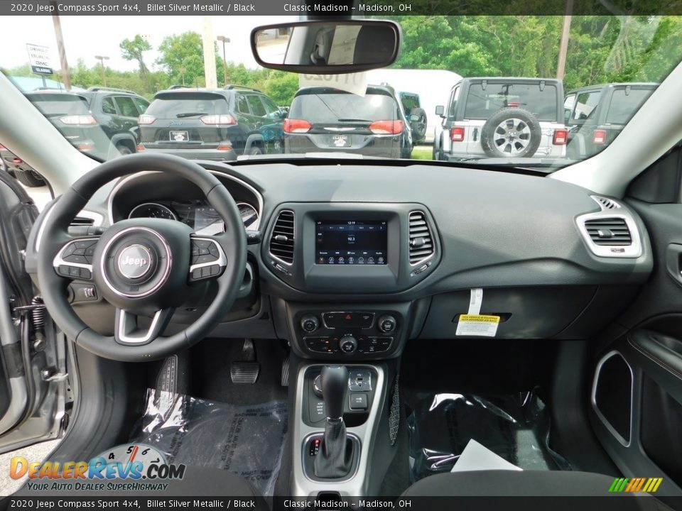 2020 Jeep Compass Sport 4x4 Billet Silver Metallic / Black Photo #13