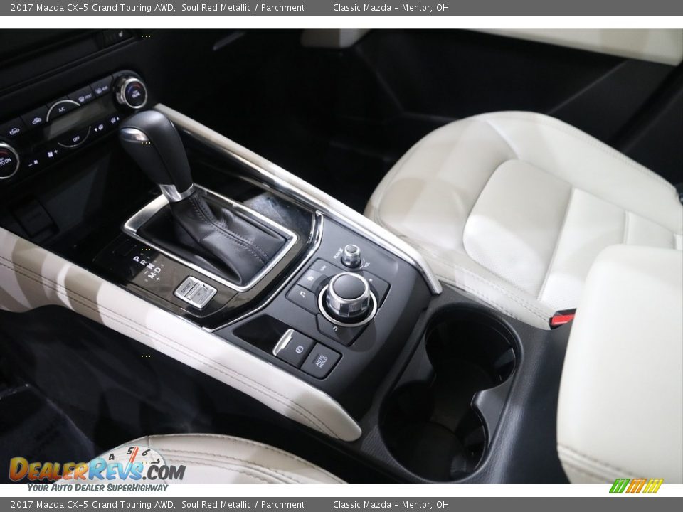 2017 Mazda CX-5 Grand Touring AWD Soul Red Metallic / Parchment Photo #16