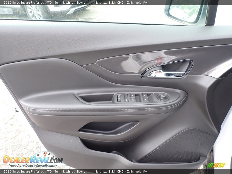 2020 Buick Encore Preferred AWD Summit White / Ebony Photo #16