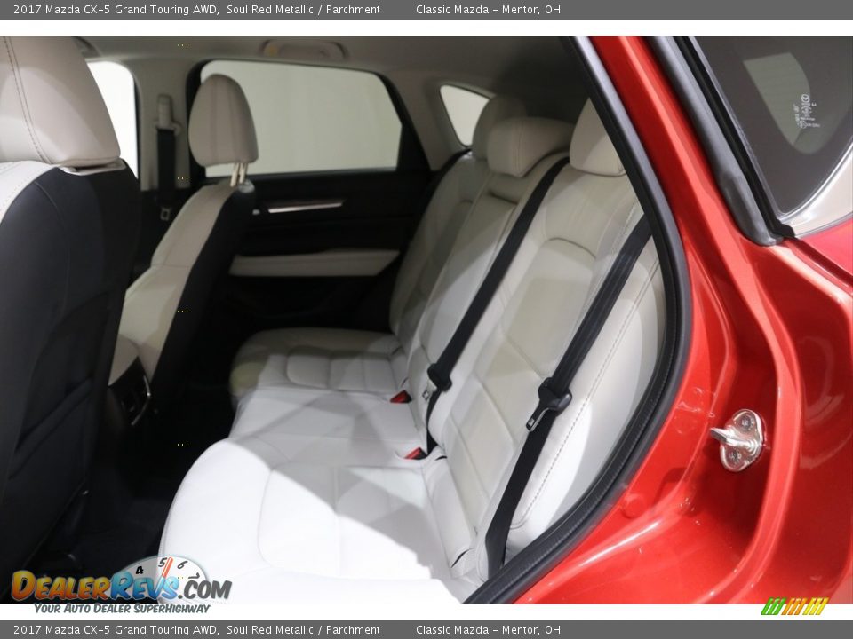 2017 Mazda CX-5 Grand Touring AWD Soul Red Metallic / Parchment Photo #19