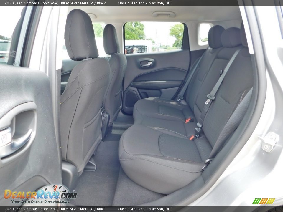 2020 Jeep Compass Sport 4x4 Billet Silver Metallic / Black Photo #18