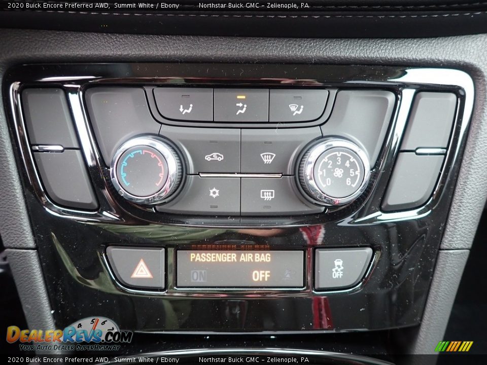 2020 Buick Encore Preferred AWD Summit White / Ebony Photo #19