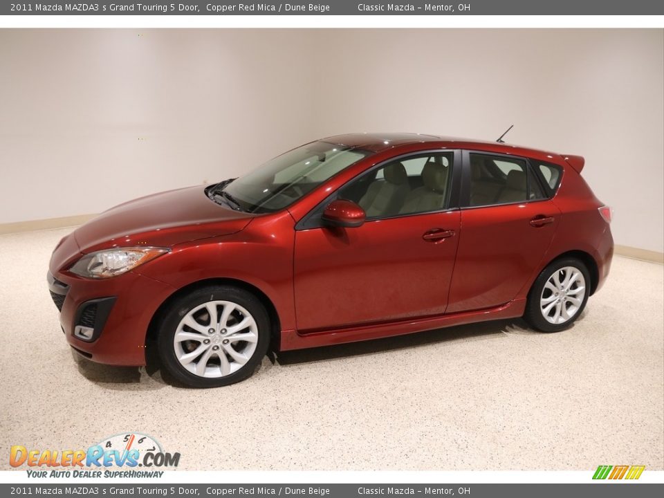 Copper Red Mica 2011 Mazda MAZDA3 s Grand Touring 5 Door Photo #3