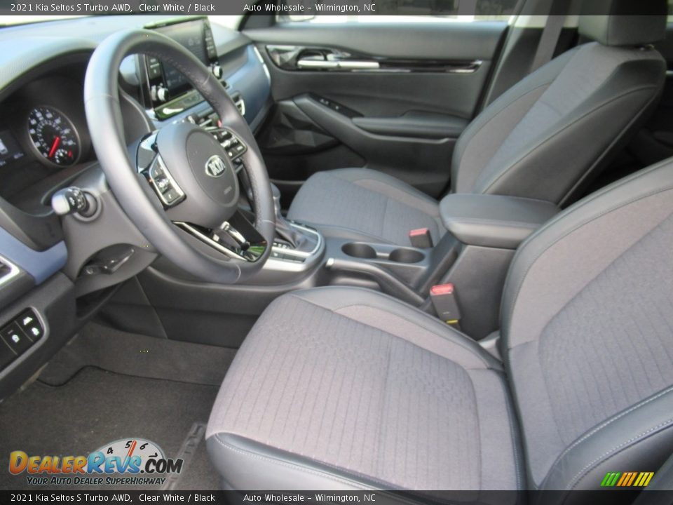 Front Seat of 2021 Kia Seltos S Turbo AWD Photo #11