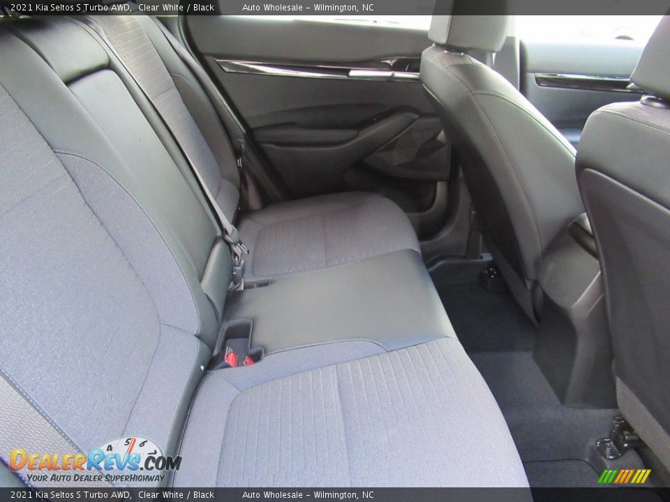 Rear Seat of 2021 Kia Seltos S Turbo AWD Photo #14