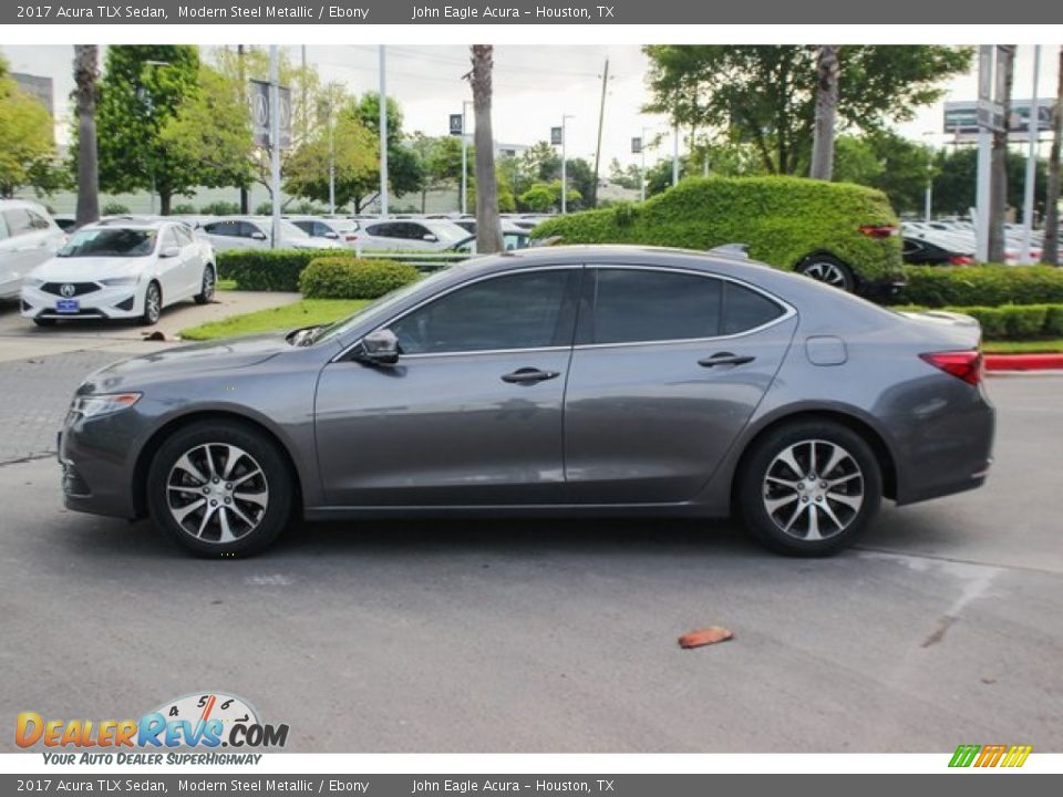 2017 Acura TLX Sedan Modern Steel Metallic / Ebony Photo #5