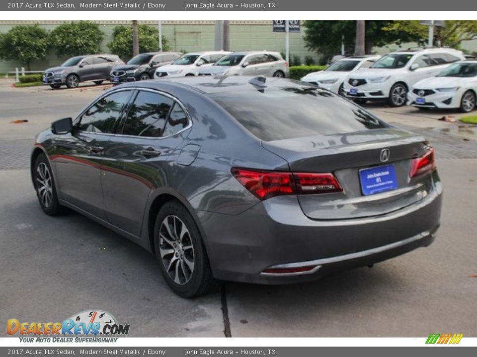 2017 Acura TLX Sedan Modern Steel Metallic / Ebony Photo #6