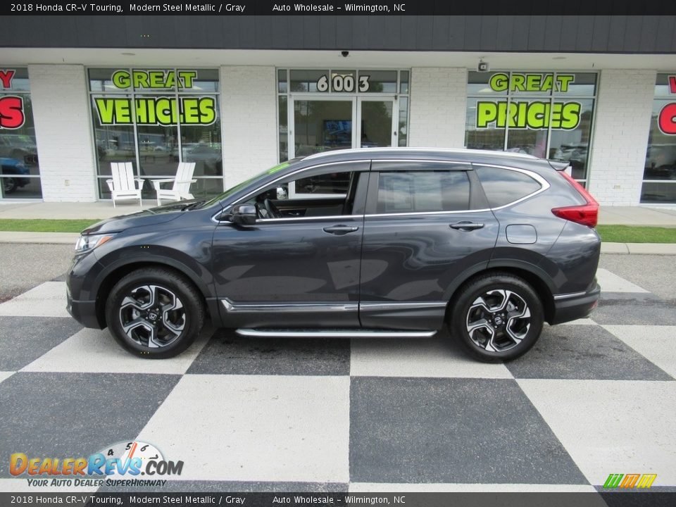 2018 Honda CR-V Touring Modern Steel Metallic / Gray Photo #1