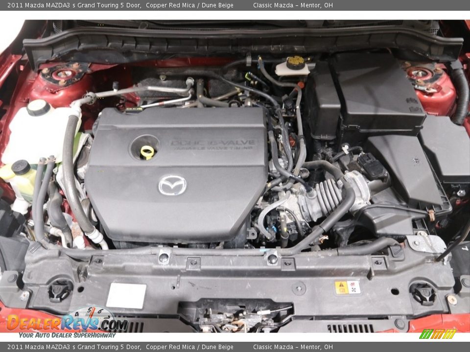 2011 Mazda MAZDA3 s Grand Touring 5 Door 2.5 Liter DOHC 16-Valve VVT 4 Cylinder Engine Photo #17