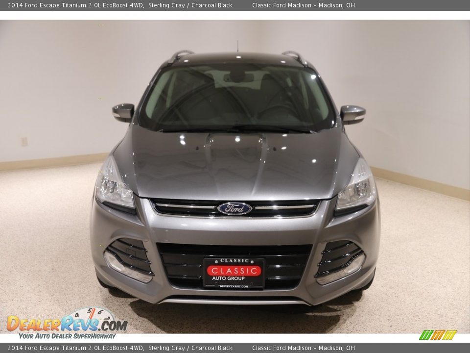 2014 Ford Escape Titanium 2.0L EcoBoost 4WD Sterling Gray / Charcoal Black Photo #2