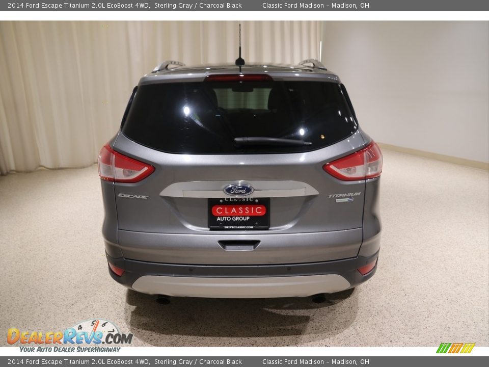 2014 Ford Escape Titanium 2.0L EcoBoost 4WD Sterling Gray / Charcoal Black Photo #4