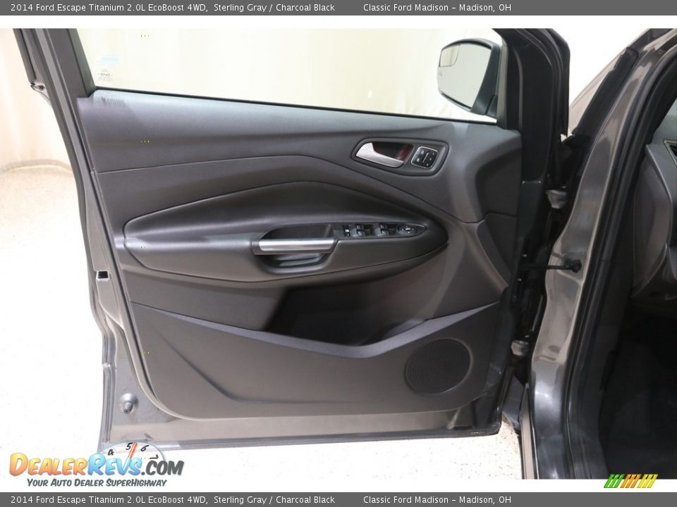 2014 Ford Escape Titanium 2.0L EcoBoost 4WD Sterling Gray / Charcoal Black Photo #5