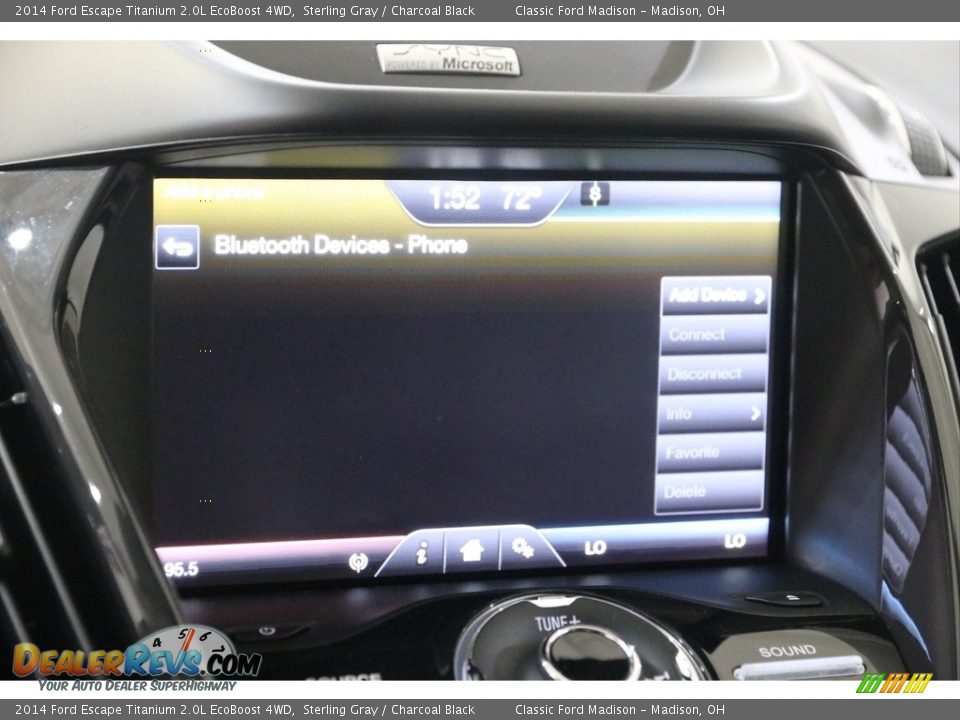 2014 Ford Escape Titanium 2.0L EcoBoost 4WD Sterling Gray / Charcoal Black Photo #12