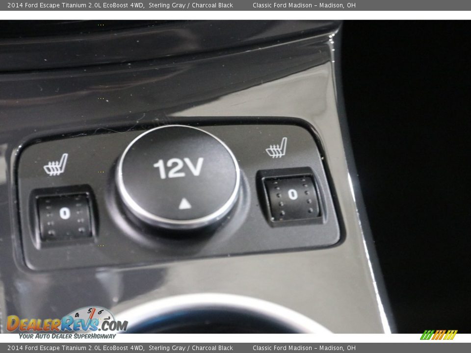 2014 Ford Escape Titanium 2.0L EcoBoost 4WD Sterling Gray / Charcoal Black Photo #13