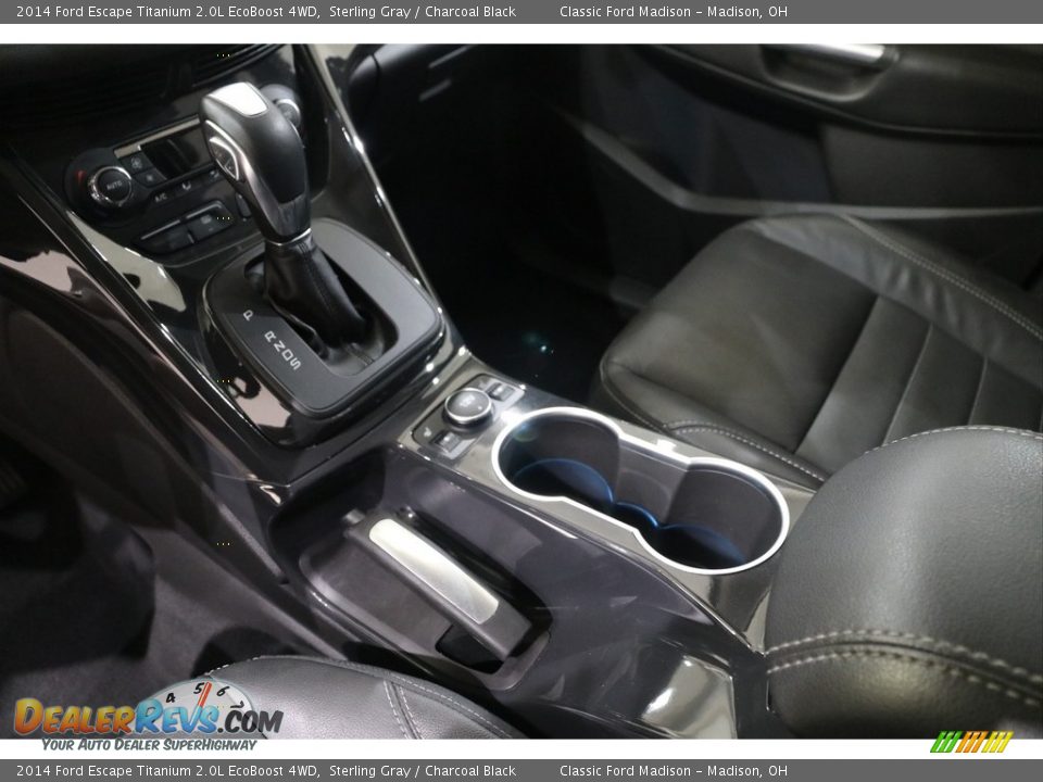 2014 Ford Escape Titanium 2.0L EcoBoost 4WD Sterling Gray / Charcoal Black Photo #14