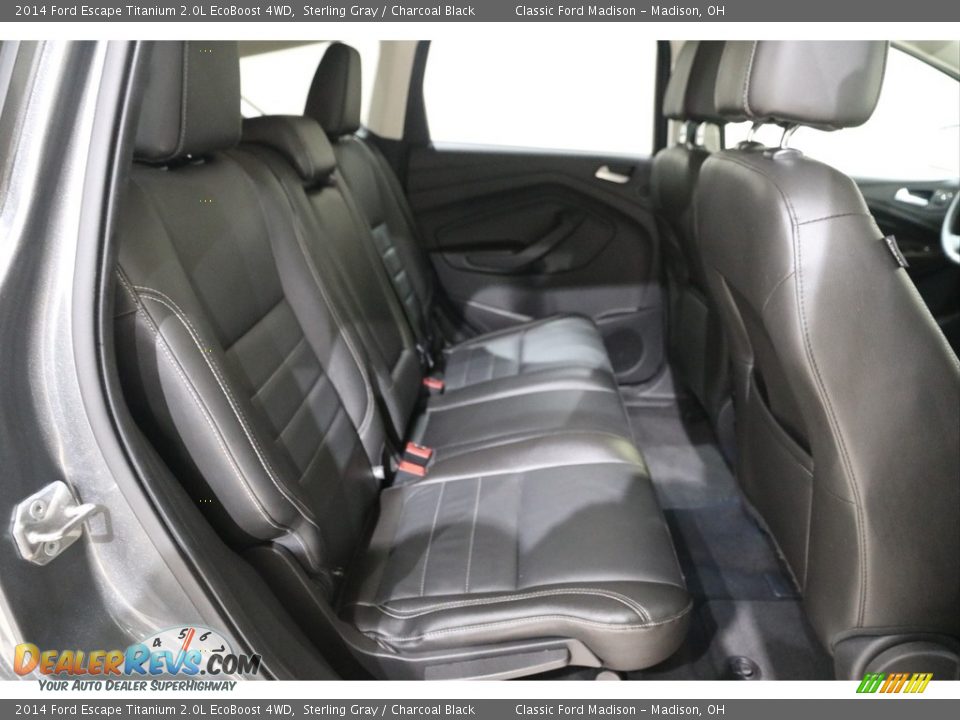 2014 Ford Escape Titanium 2.0L EcoBoost 4WD Sterling Gray / Charcoal Black Photo #16