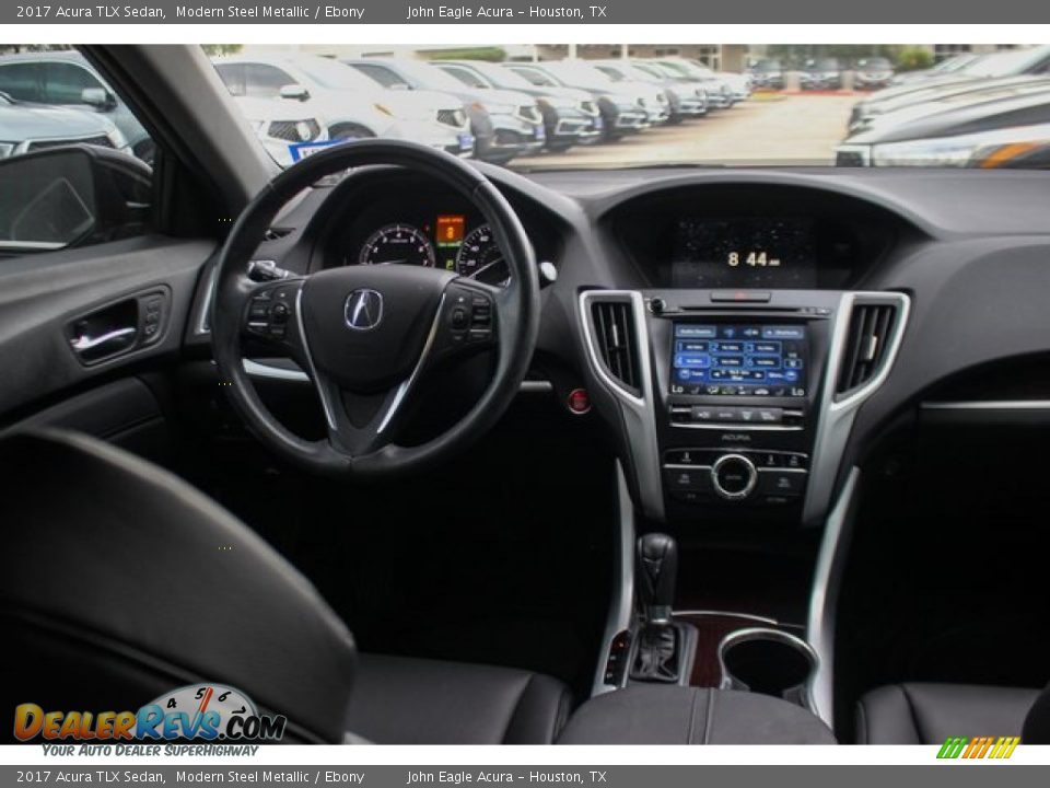 2017 Acura TLX Sedan Modern Steel Metallic / Ebony Photo #29