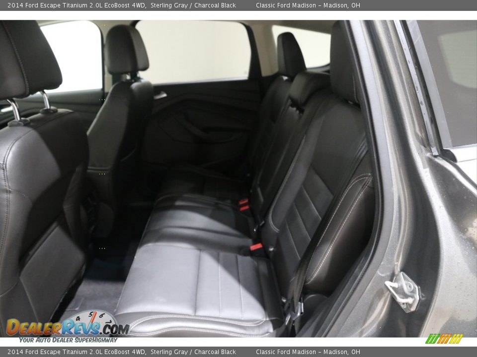 2014 Ford Escape Titanium 2.0L EcoBoost 4WD Sterling Gray / Charcoal Black Photo #17