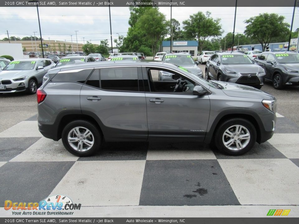 2018 GMC Terrain SLE AWD Satin Steel Metallic / ­Jet Black Photo #3