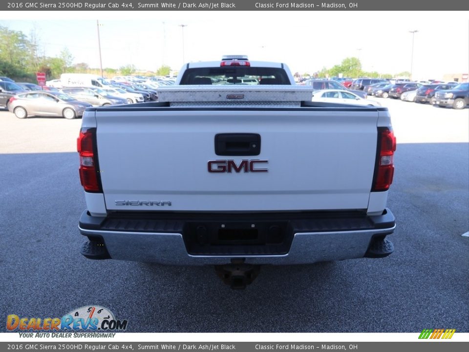 2016 GMC Sierra 2500HD Regular Cab 4x4 Summit White / Dark Ash/Jet Black Photo #4