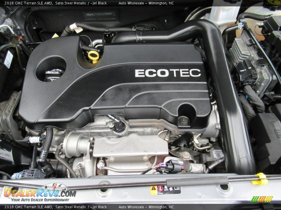 2018 GMC Terrain SLE AWD Satin Steel Metallic / ­Jet Black Photo #6