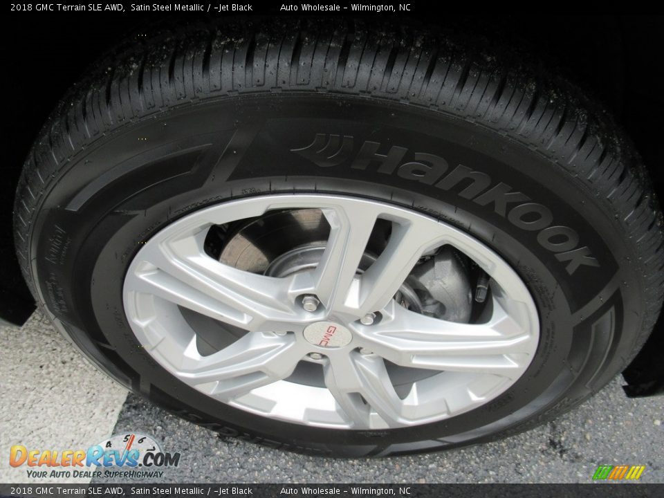 2018 GMC Terrain SLE AWD Satin Steel Metallic / ­Jet Black Photo #7