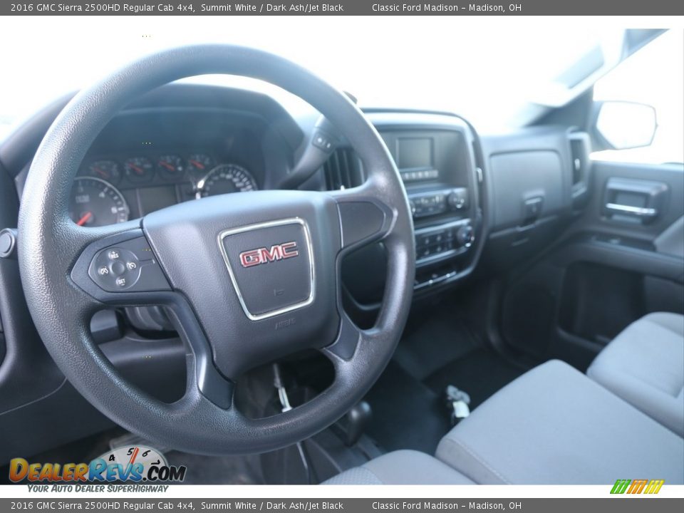 2016 GMC Sierra 2500HD Regular Cab 4x4 Summit White / Dark Ash/Jet Black Photo #7