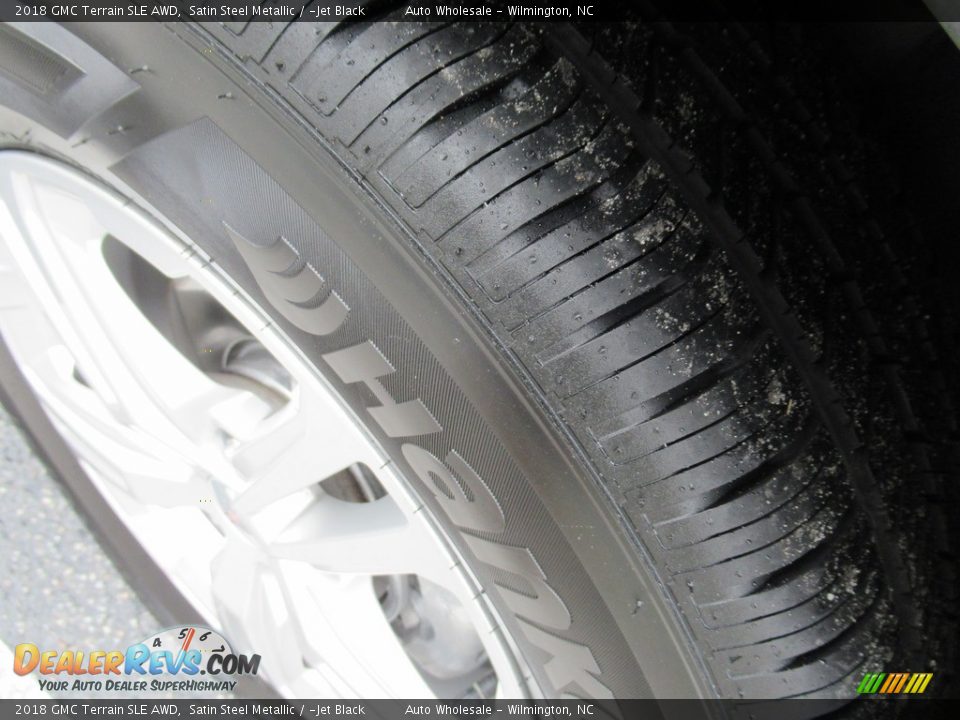 2018 GMC Terrain SLE AWD Satin Steel Metallic / ­Jet Black Photo #8