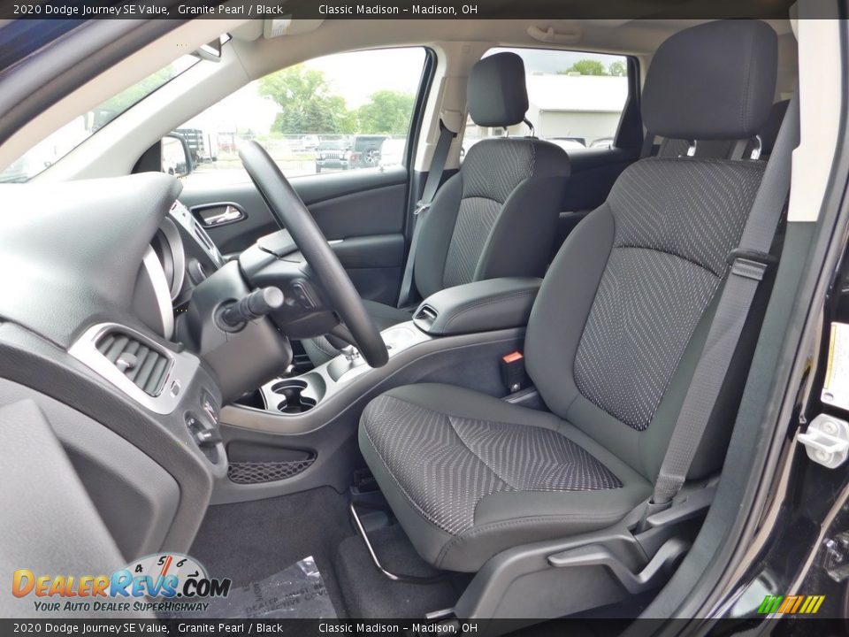 Black Interior - 2020 Dodge Journey SE Value Photo #2