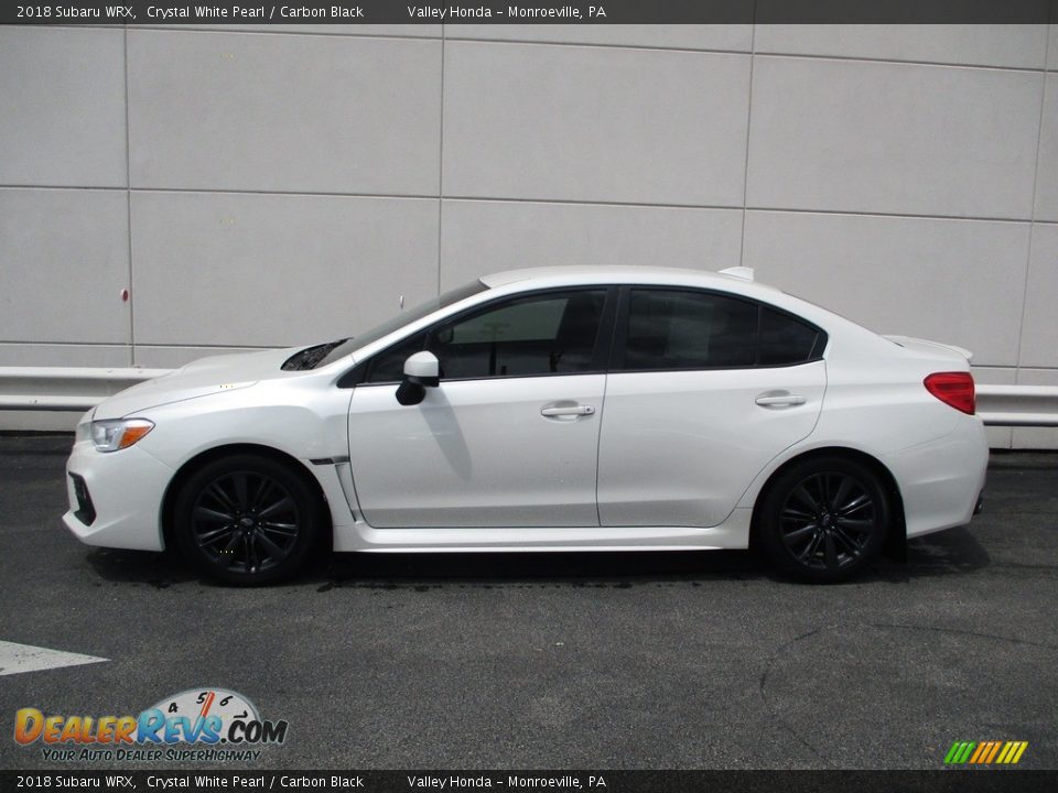 2018 Subaru WRX Crystal White Pearl / Carbon Black Photo #2