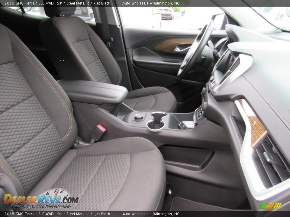 2018 GMC Terrain SLE AWD Satin Steel Metallic / ­Jet Black Photo #13