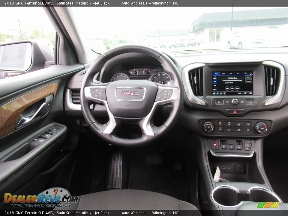2018 GMC Terrain SLE AWD Satin Steel Metallic / ­Jet Black Photo #15