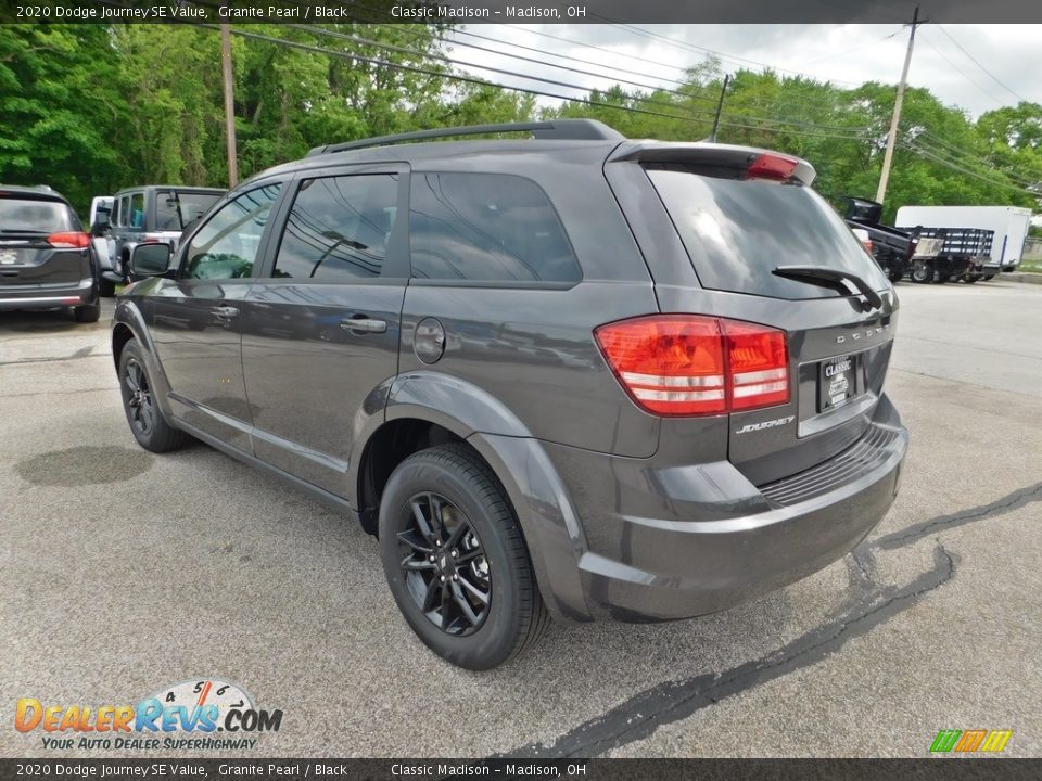 2020 Dodge Journey SE Value Granite Pearl / Black Photo #7