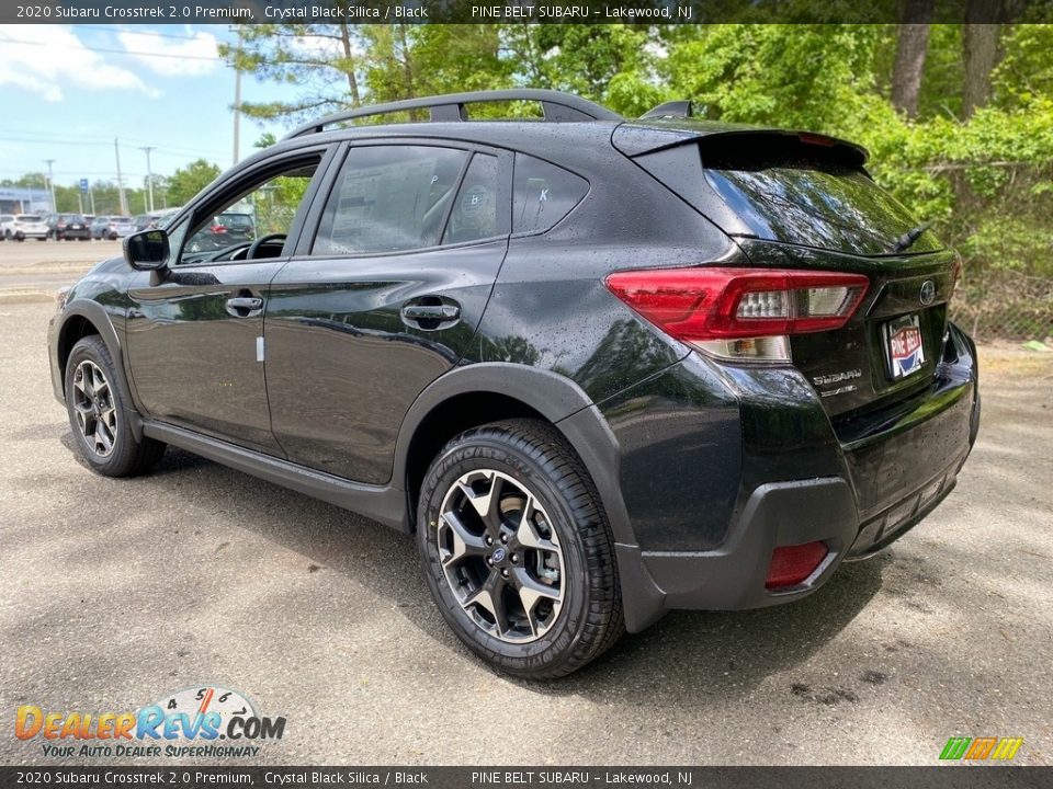 2020 Subaru Crosstrek 2.0 Premium Crystal Black Silica / Black Photo #5