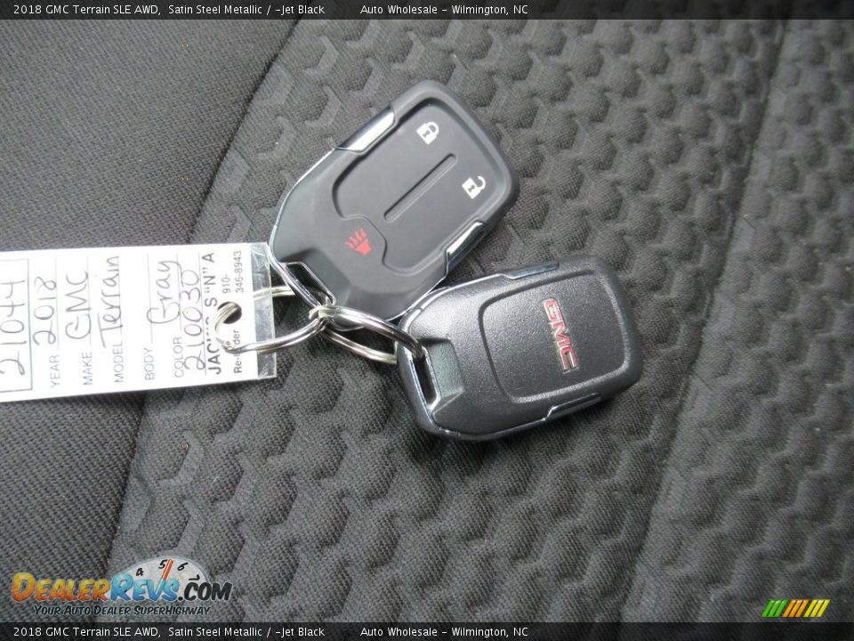 2018 GMC Terrain SLE AWD Satin Steel Metallic / ­Jet Black Photo #20