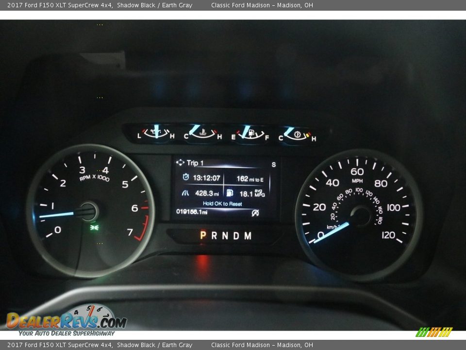 2017 Ford F150 XLT SuperCrew 4x4 Shadow Black / Earth Gray Photo #8