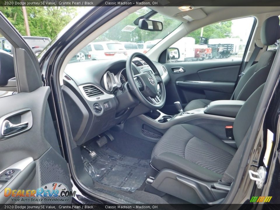 Front Seat of 2020 Dodge Journey SE Value Photo #12