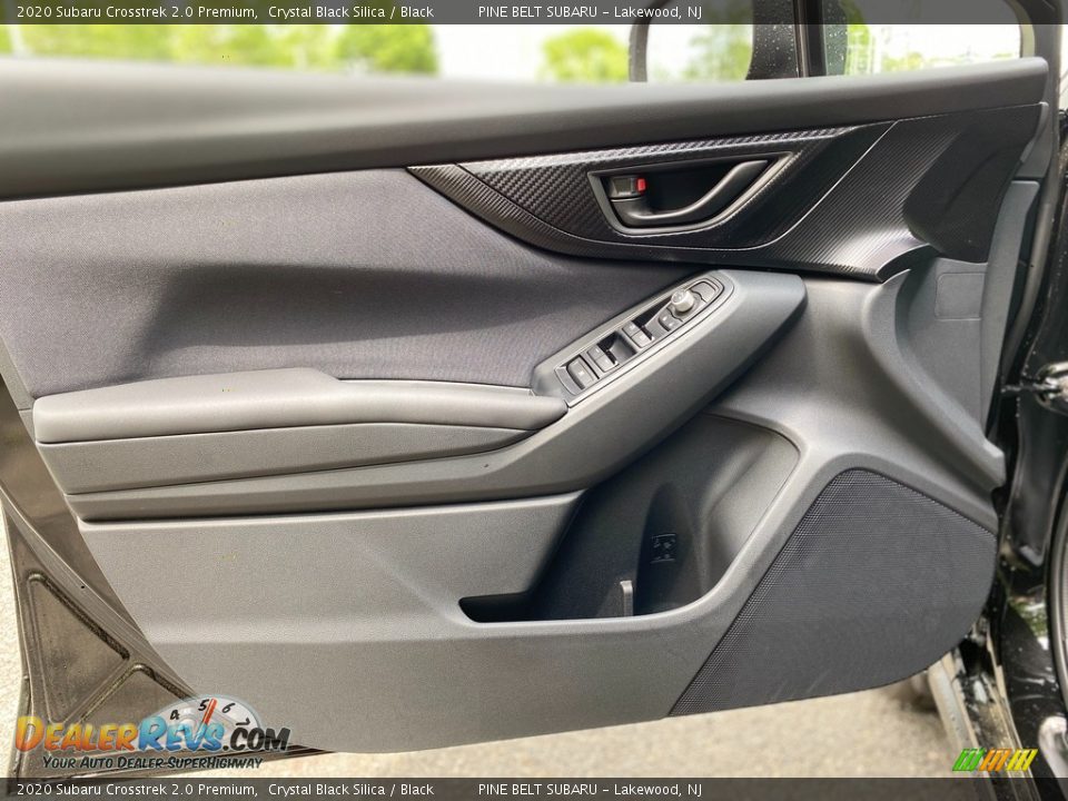 2020 Subaru Crosstrek 2.0 Premium Crystal Black Silica / Black Photo #9