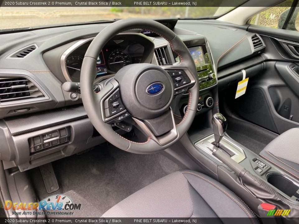 Black Interior - 2020 Subaru Crosstrek 2.0 Premium Photo #10