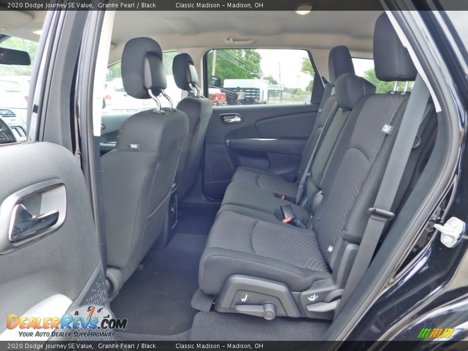 Rear Seat of 2020 Dodge Journey SE Value Photo #18
