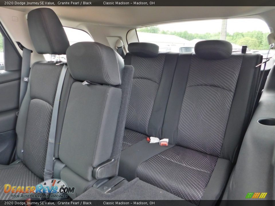 Rear Seat of 2020 Dodge Journey SE Value Photo #19