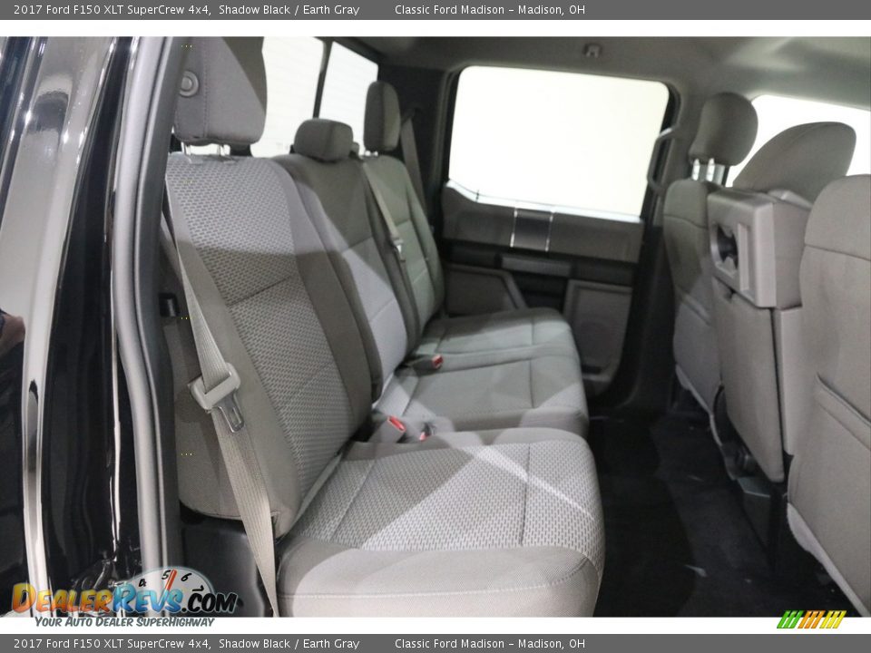 2017 Ford F150 XLT SuperCrew 4x4 Shadow Black / Earth Gray Photo #16