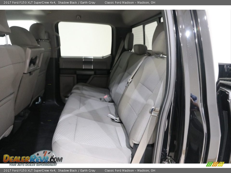 2017 Ford F150 XLT SuperCrew 4x4 Shadow Black / Earth Gray Photo #17