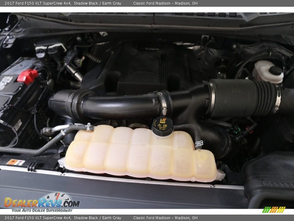 2017 Ford F150 XLT SuperCrew 4x4 Shadow Black / Earth Gray Photo #19