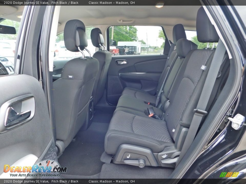 2020 Dodge Journey SE Value Pitch Black / Black Photo #18