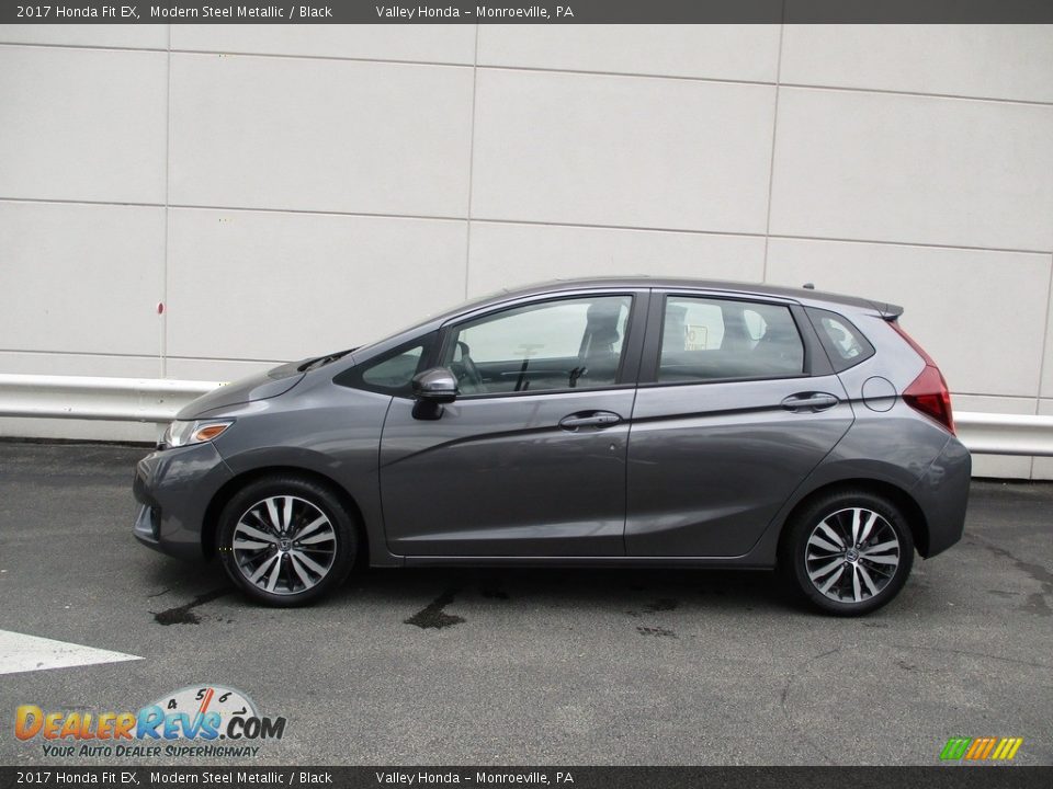 2017 Honda Fit EX Modern Steel Metallic / Black Photo #2