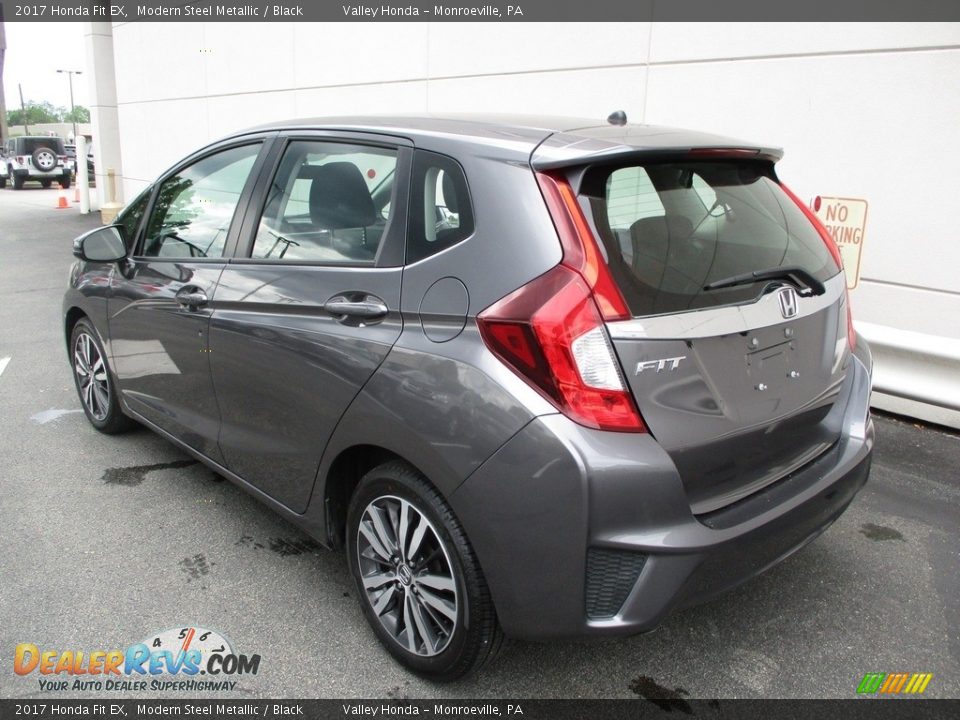 2017 Honda Fit EX Modern Steel Metallic / Black Photo #3