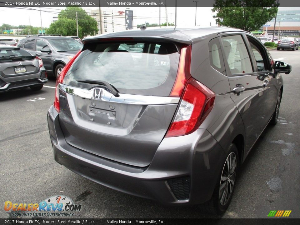 2017 Honda Fit EX Modern Steel Metallic / Black Photo #5